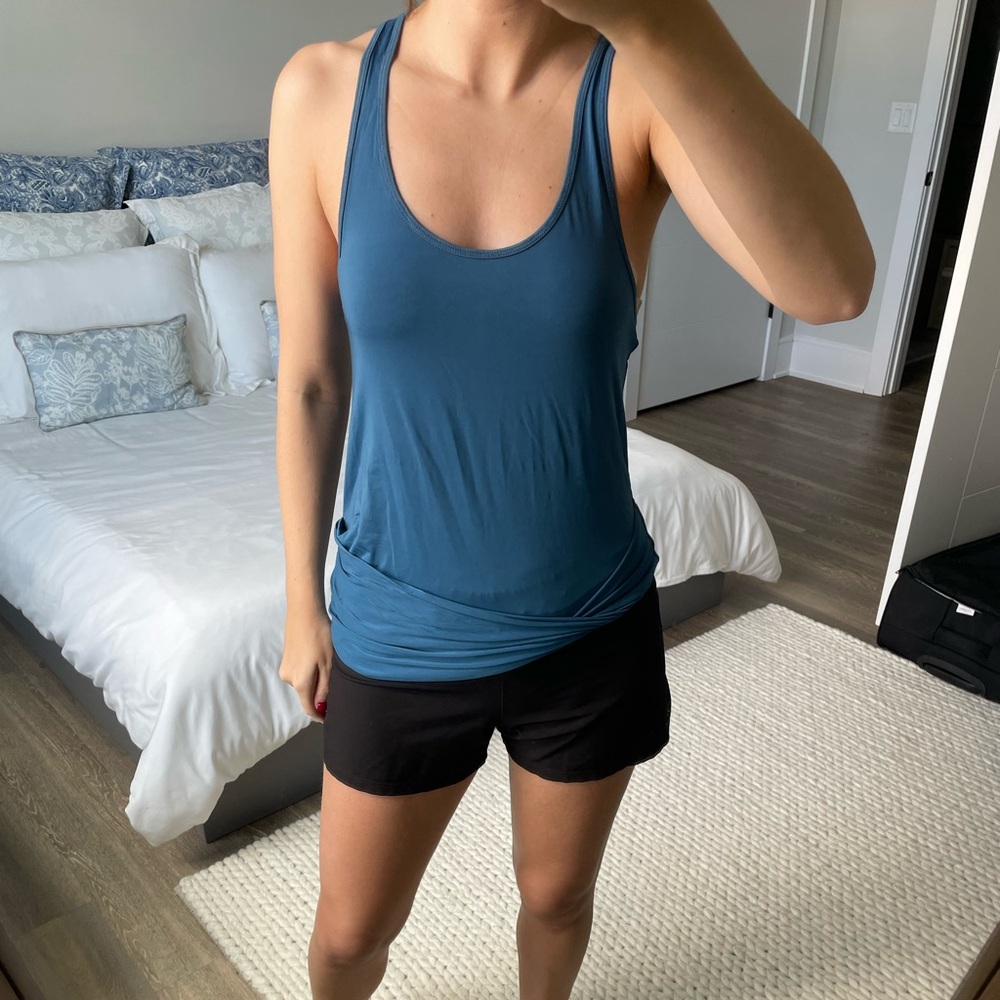 Adidas Stella McCartney Blue Tank Top
